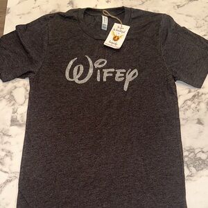 Gray Wifey Graphic T-Shirt